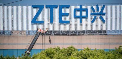 Oficinas de ZTE en Shanghái.