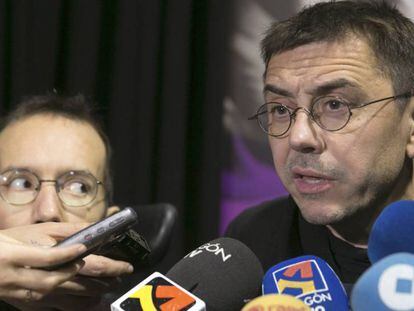 Juan Carlos Monedero, cofundador de Podemos.