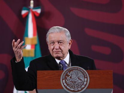 López Obrador, el 24 de enero durante su conferencia de prensa.