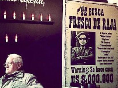 Sala de Pinochet en The Clinic, un bar de Santiago de Chile.