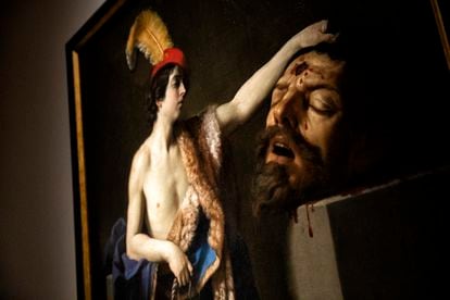 El cuadro 'David con la cabeza de Goliat' (1605).