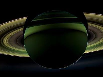 Tras 20 años de misión, la sonda  Cassini  se prepara para arder en la atmósfera del gigante gaseoso