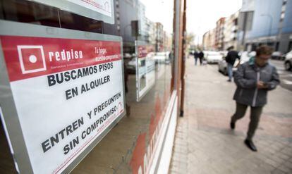 El precio de los alquileres ha subido un 18,4% en 2017.