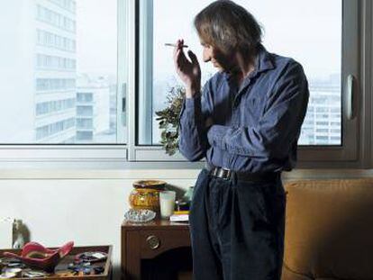 El escritor Michel Houellebecq. 