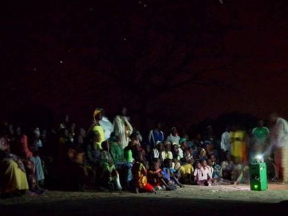 Cinécyclo, cine ambulante a pedales