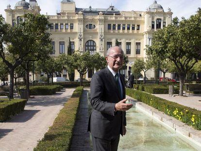 El alcalde de Málaga, Francisco de la Torre, en febrero de 2018.