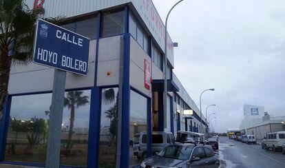 Naves construidas por Gesponiente en La Mojonera (Almería).