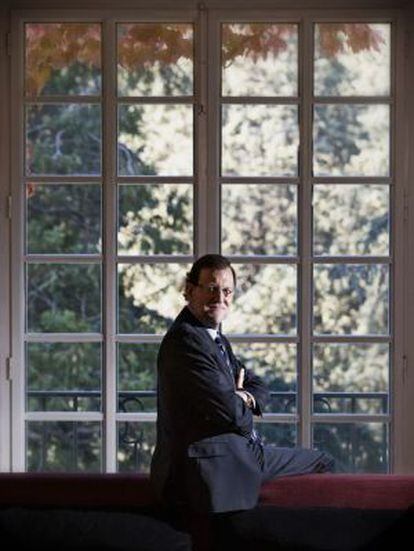 El presidente del Gobierno, en La Moncloa.