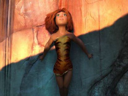 La protagonista de &#039;Los Croods&#039;.