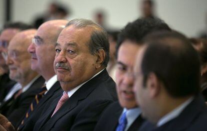 Carlos Slim, due&ntilde;o de Am&eacute;rica M&oacute;vil, en una imagen de 2013