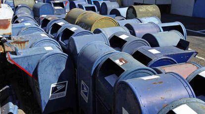 Buzones públicos del Servicio de Correos de EE UU.