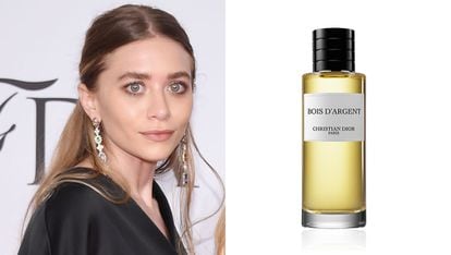 Ashley Olsen

Con el lirio absoluto de Francia como ingrediente más precioso y un frasco diseñado por Hedi Slimane, la fragancia Bois d’Argent de Dior es una de las predilectas de la actriz y empresaria.