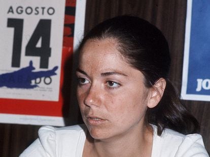 Pina López Gay, secretaría general de la Joven Guardia Roja y número dos por el PTE por Madrid.