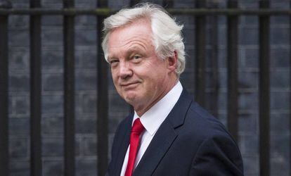 David Davis, ministro del 'Brexit'.