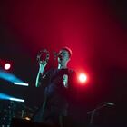 Pucho, anoche durante el concierto de Vetusta Morla en el Wizink Center.