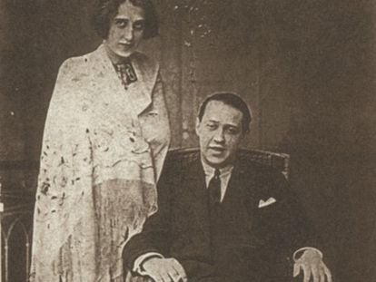 El escritor húngaro Sándor Márai y su mujer, Lola Matzner, en 1923.