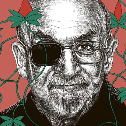 El escritor Salman Rushdie.