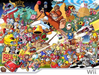 Los personajes de Nintendo.