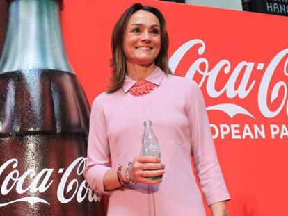 La presidenta de Coca-Cola Europacific Partners, Sol Daurella.