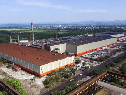 La planta de la empresa ArcelorMittal en el municipio de Lázaro Cárdenas, Michoacán en México.