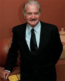 Carlos Fuentes, en la Casa de América.