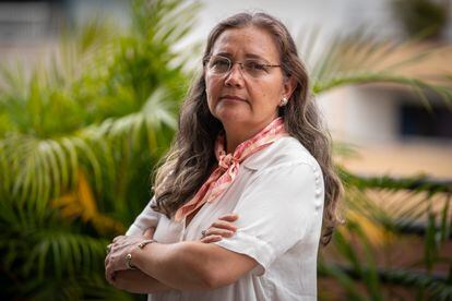 La periodista, Ruby Morales en Bucaramanga, el 9 de Junio de 2022.