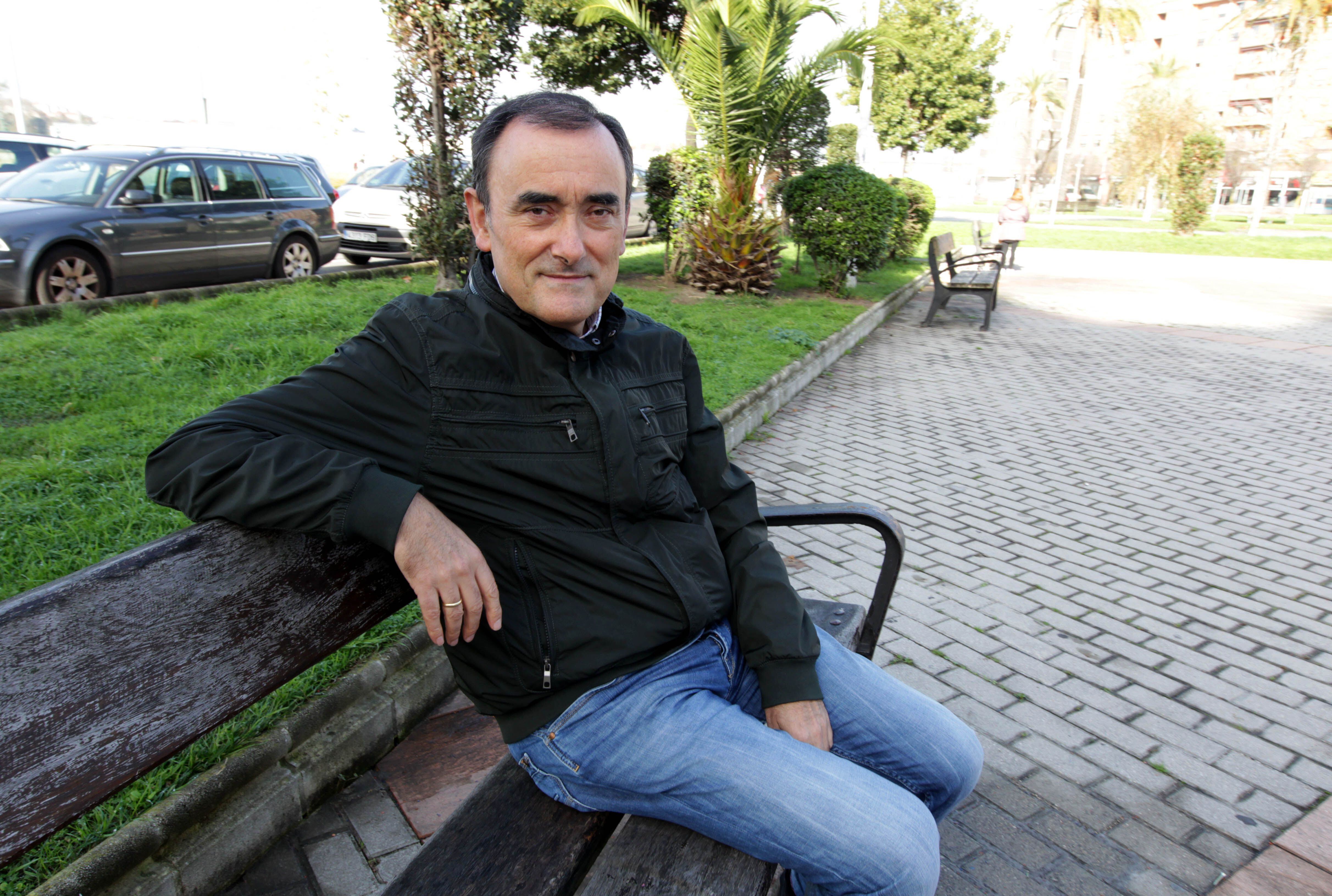 El orientador Ernesto Gutiérrez-Crespo, en Bilbao el pasado viernes.