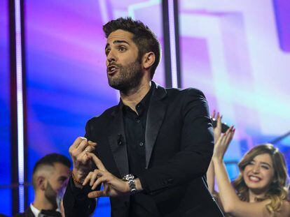 Roberto Leal durante la Gala Final de'Operacion Triunfo'