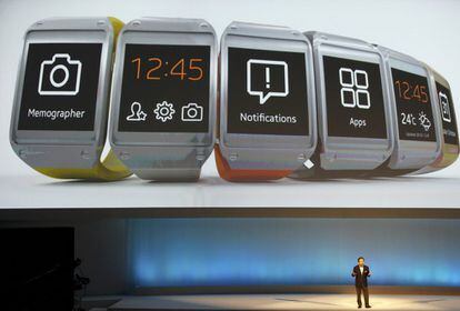El primer &#039;smartwatch&#039; de Samsung cuenta con c&aacute;mara de fotos de 1,9 p&iacute;xeles y reconocimiento de voz.