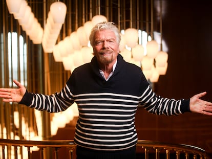 Richard Branson, en Dover, Inglaterra, el pasado febrero.