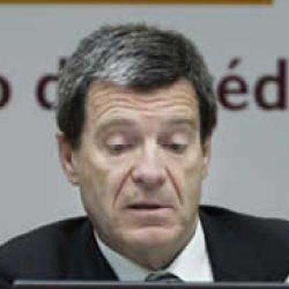 El presidente del Instituto Oficial de Crédito (ICO), Aurelio Martínez