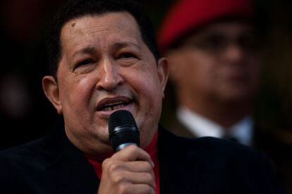 El presidente de Venezuela, Hugo Chavez. EFE/Archivo