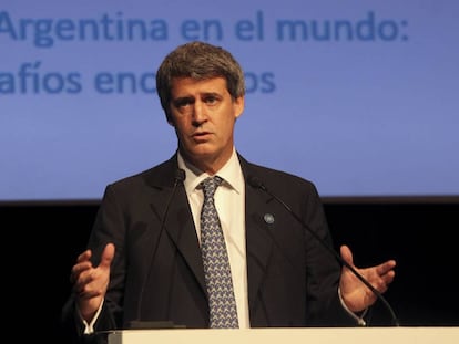El ministro de Economía, Alfonso Prat-Gay.