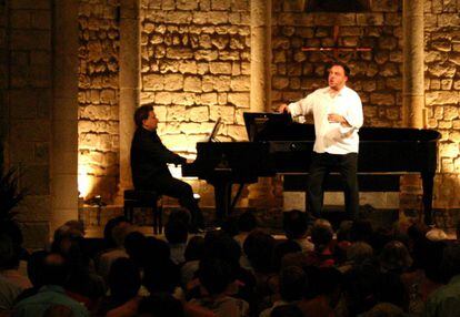 El cantante Matthias Goerne.