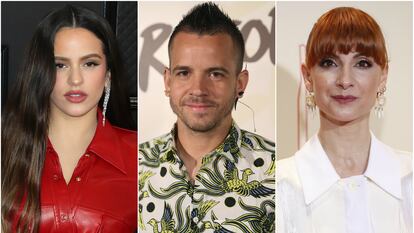 Rosalía, Dabiz Muñoz y Najwa Nimri.