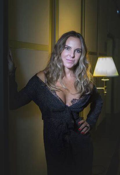 Kate del Castillo, en el hotel Palace de Madrid.