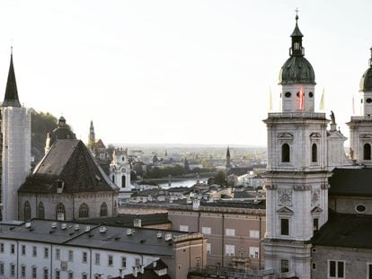 La ciudad austriaca de Salzburgo.