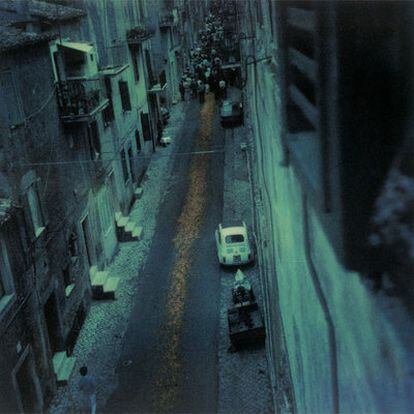 Calle de San Gregorio (Italia), en 1984.