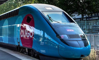 Un tren Ouigo de la SNCF francesa.