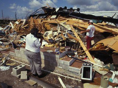 Hurac&aacute;n Andrew, Florida. 1992