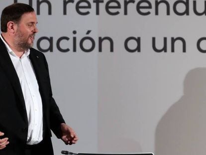 FOTO: El líder de Esquerra, Oriol Junqueras. / VÍDEO: Un fragemento de su entrevista en la emisora RAC-1.
