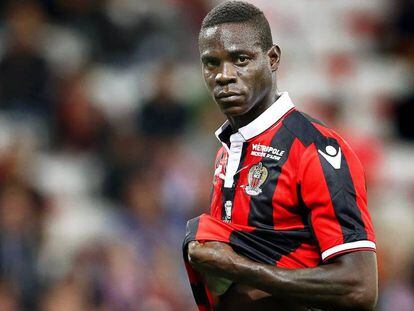 Balotelli, en el partido contra el M&oacute;naco, donde anot&oacute; otro doblete. 