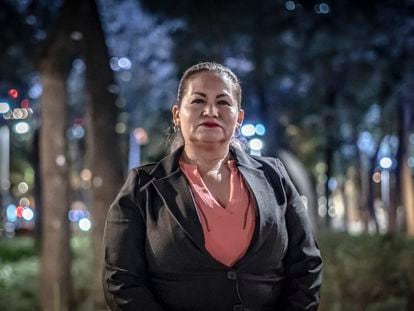 Cecilia Flores, fundadora de "Madres Buscadoras de Sonora", en entrevista para EL PAÍS,
