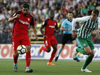 Nolito le hizo dos goles al Zalgiris. 