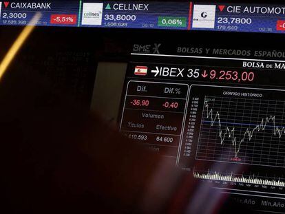 El principal indicador del mercado español de renta variable, el Ibex 35