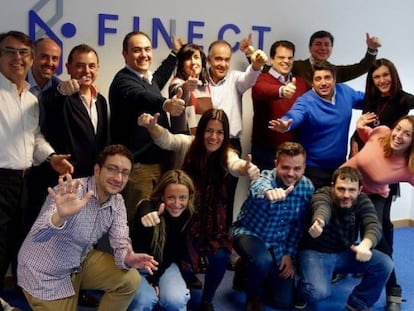 Equipo de Finect. 