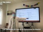 Vídeo en el que se muestran las instrucciones impartidas al personal sanitario internista del Hospital Infanta Cristina de Parla para dar acceso a las UCI a los enfermos de covid-19.