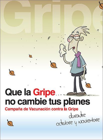 Imagen de la portada del folleto editado por la Comunidad de Madrid con consejos sobre la enfermedad.