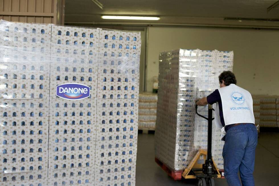 Danone dona 10 millones de unidades de producto al año al Banco de Alimentos.
