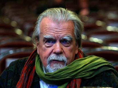 El actor francés Michael Lonsdale la ceremonia de los Premios César de 2011, en París.